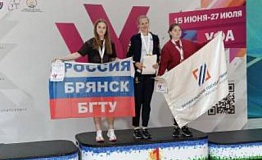 Студентка БГТУ стала серебряным призером в личном первенстве IX Всероссийской летней Универсиады 2024 года по легкой атлетике (г. Уфа)